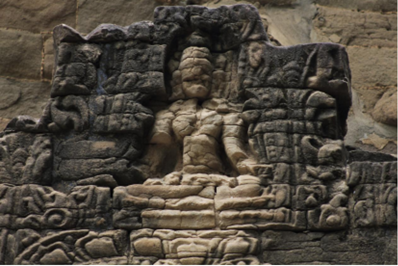 1. Tượng thần Brahma ở chùa Nam Phaya(Nguồn:Thiết Ngộ Mông)